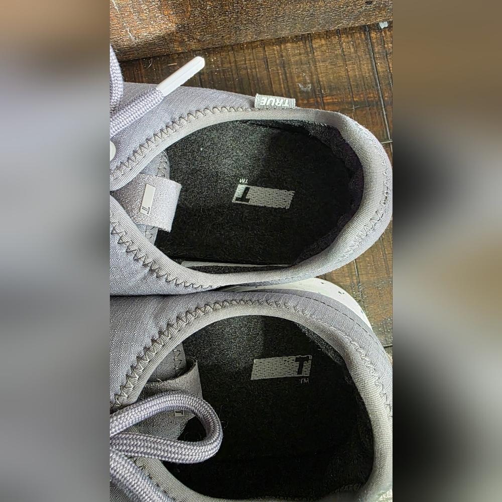 True‎ Linkswear All Day Rip Stop Lace Up Golf Shoes Steele Grey Mens 8.5 NWOT - Picture 8 of 8